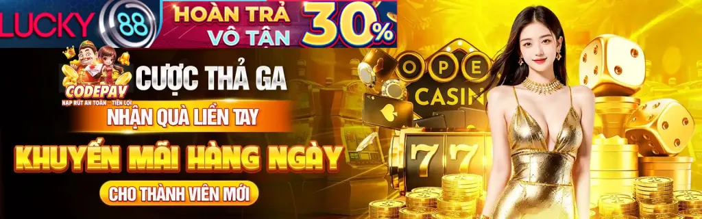 Banner khuyến mãi hấp dẫn tại god66 code